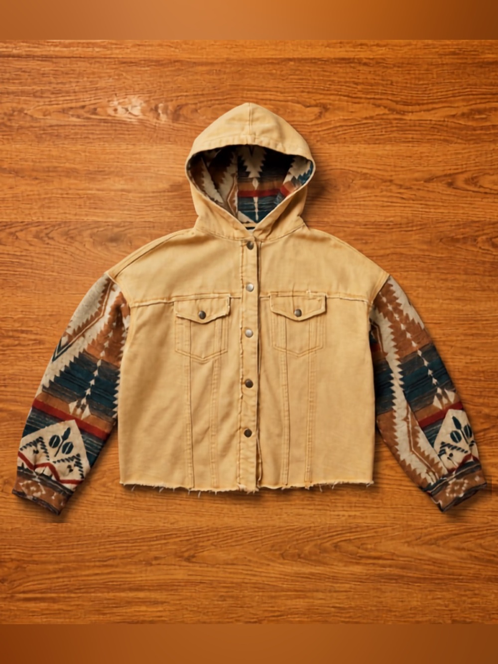 NWT BKE Hooded Utility Jacket Size S